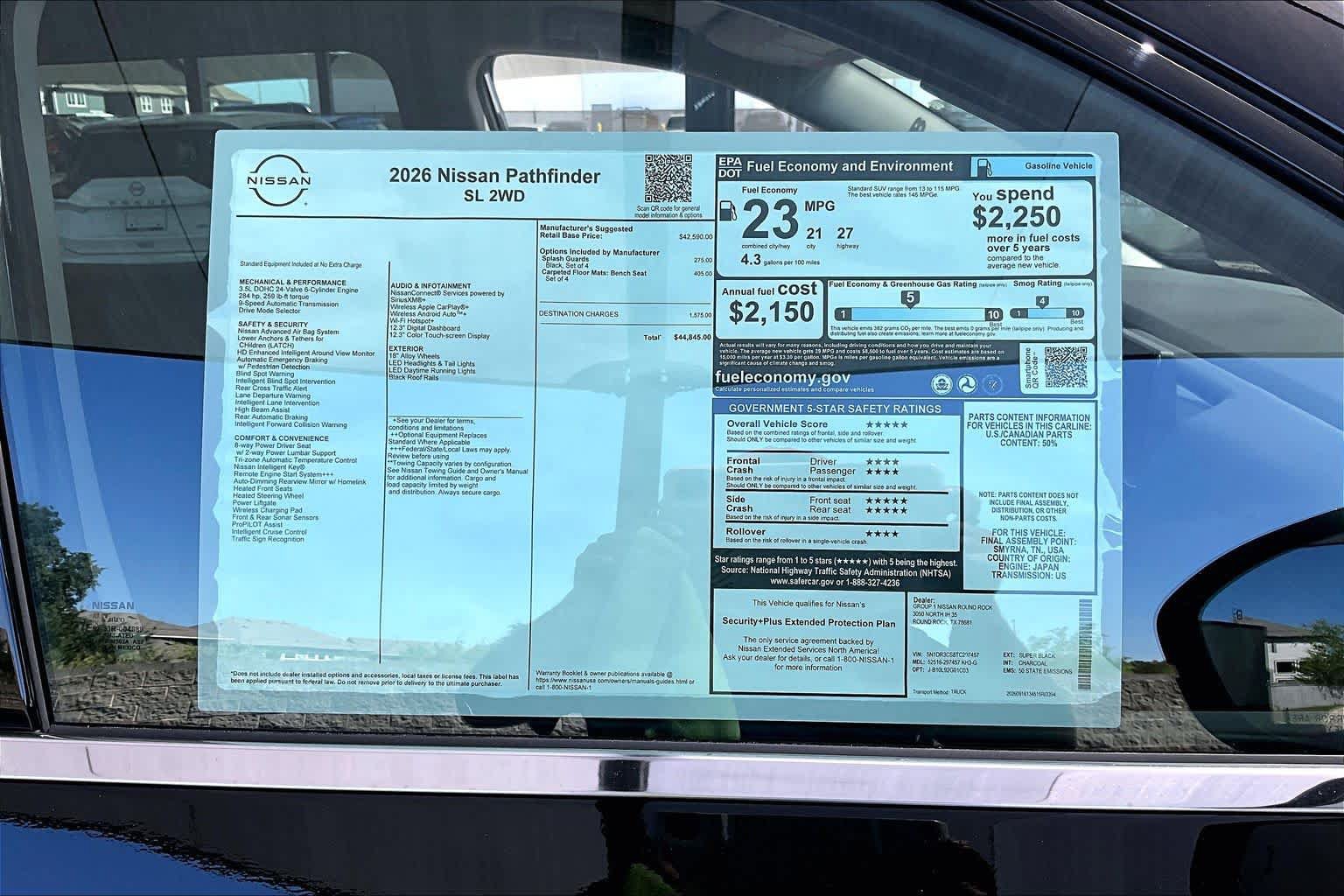 New 2026 Nissan Pathfinder SL FWD image 19
