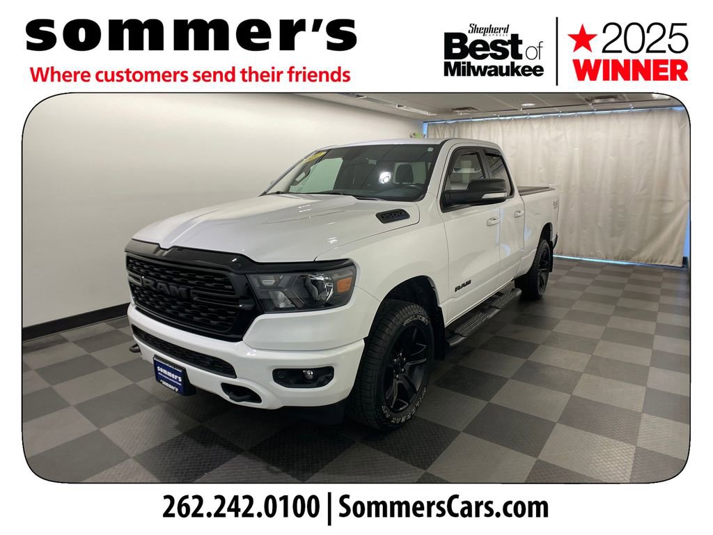 Used 2022 RAM 1500 Big Horn w/ Night Edition AWD/4WD image 2
