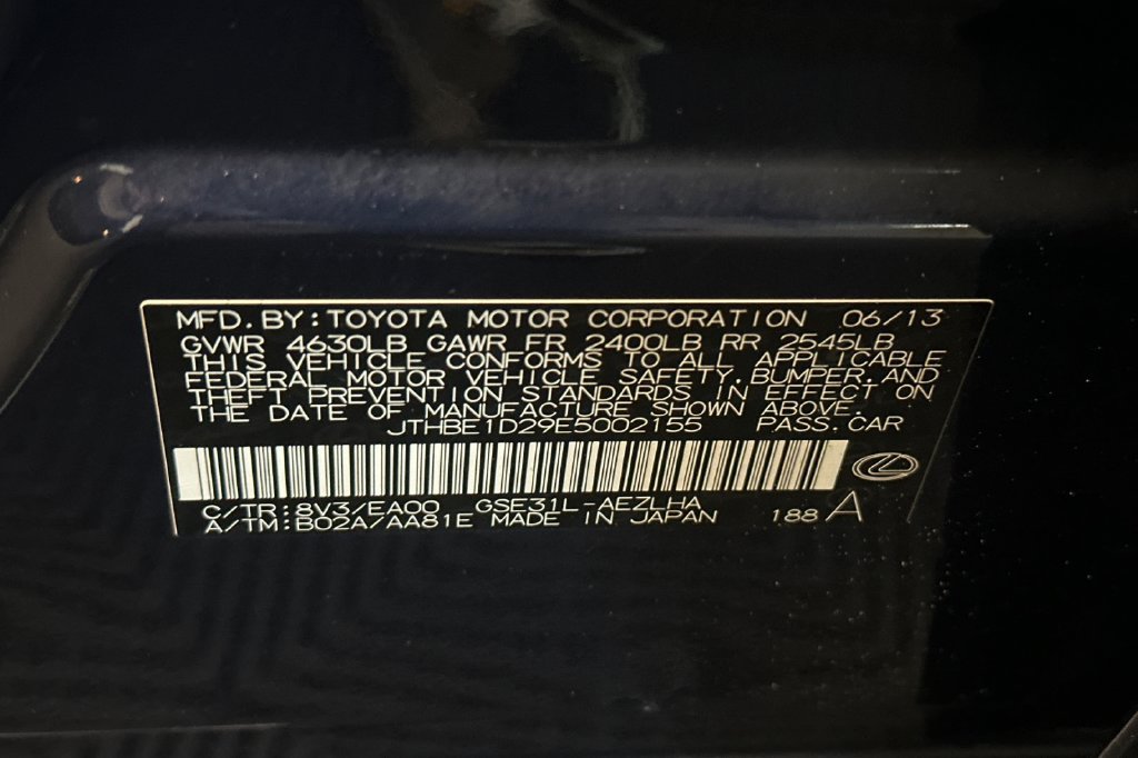Used 2014 Lexus IS 350 w/ Navigation Package RWD image 28