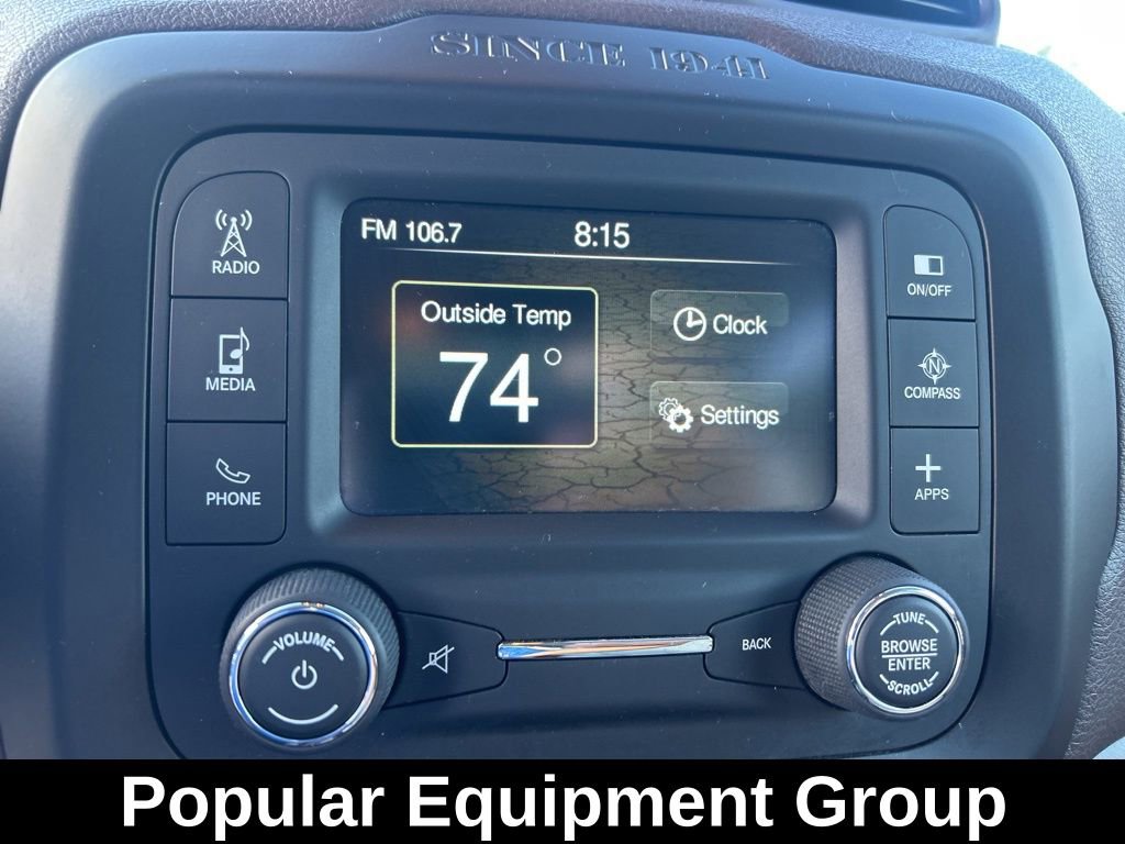 Used 2017 Jeep Renegade Latitude w/ Safety & Security Group image 13