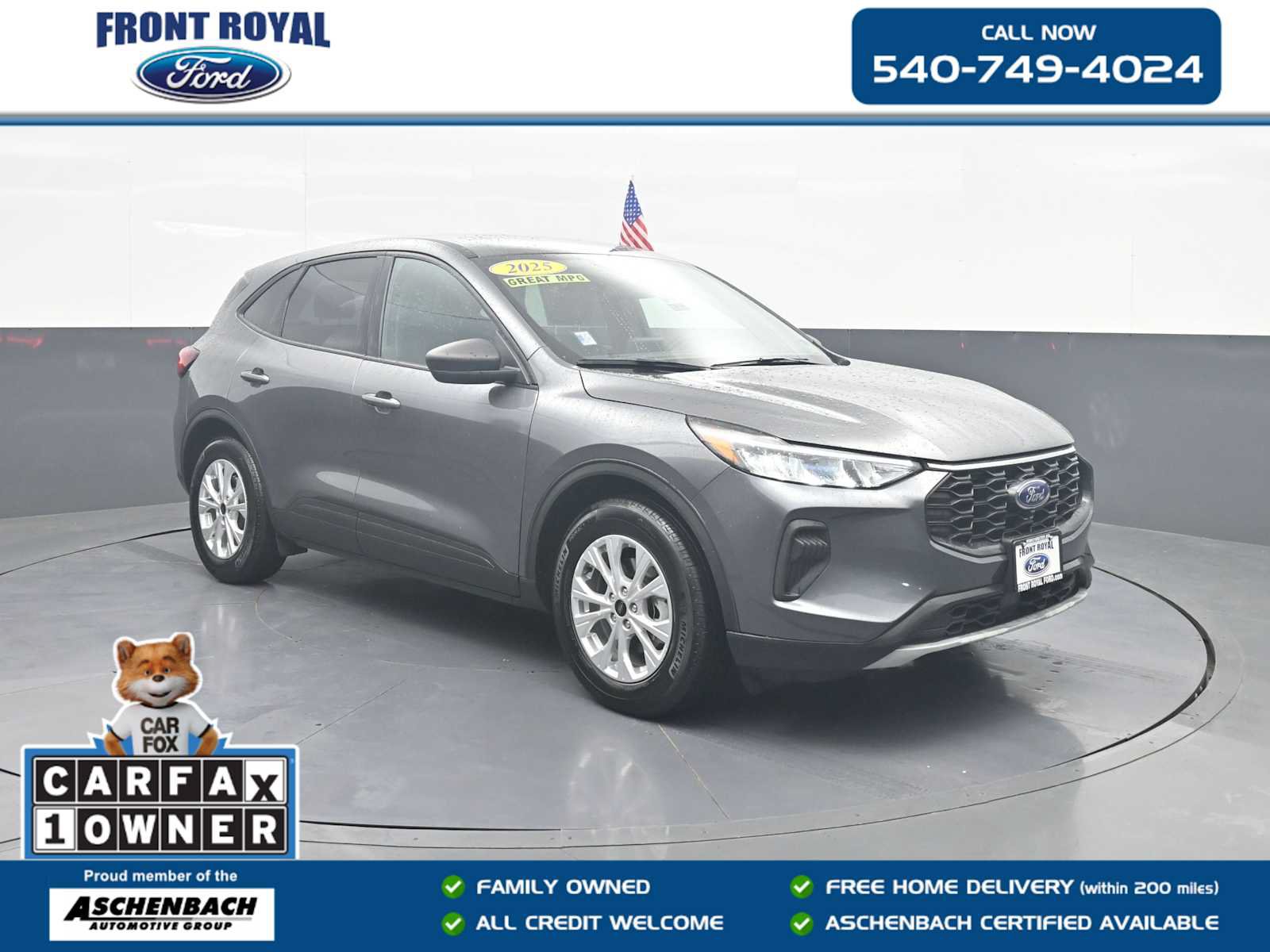 Certified 2025 Ford Escape Active