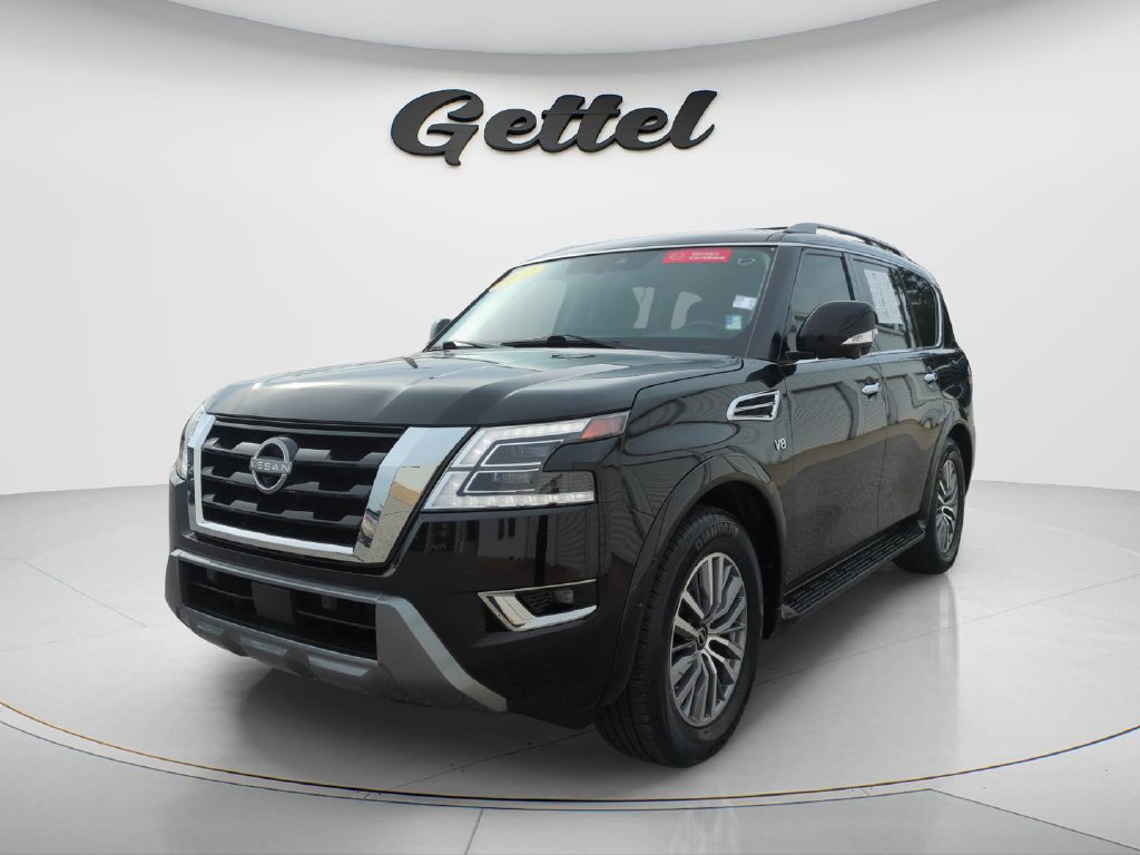 Certified 2022 Nissan Armada SL w/ Captain's Chairs Package AWD/4WD image 1