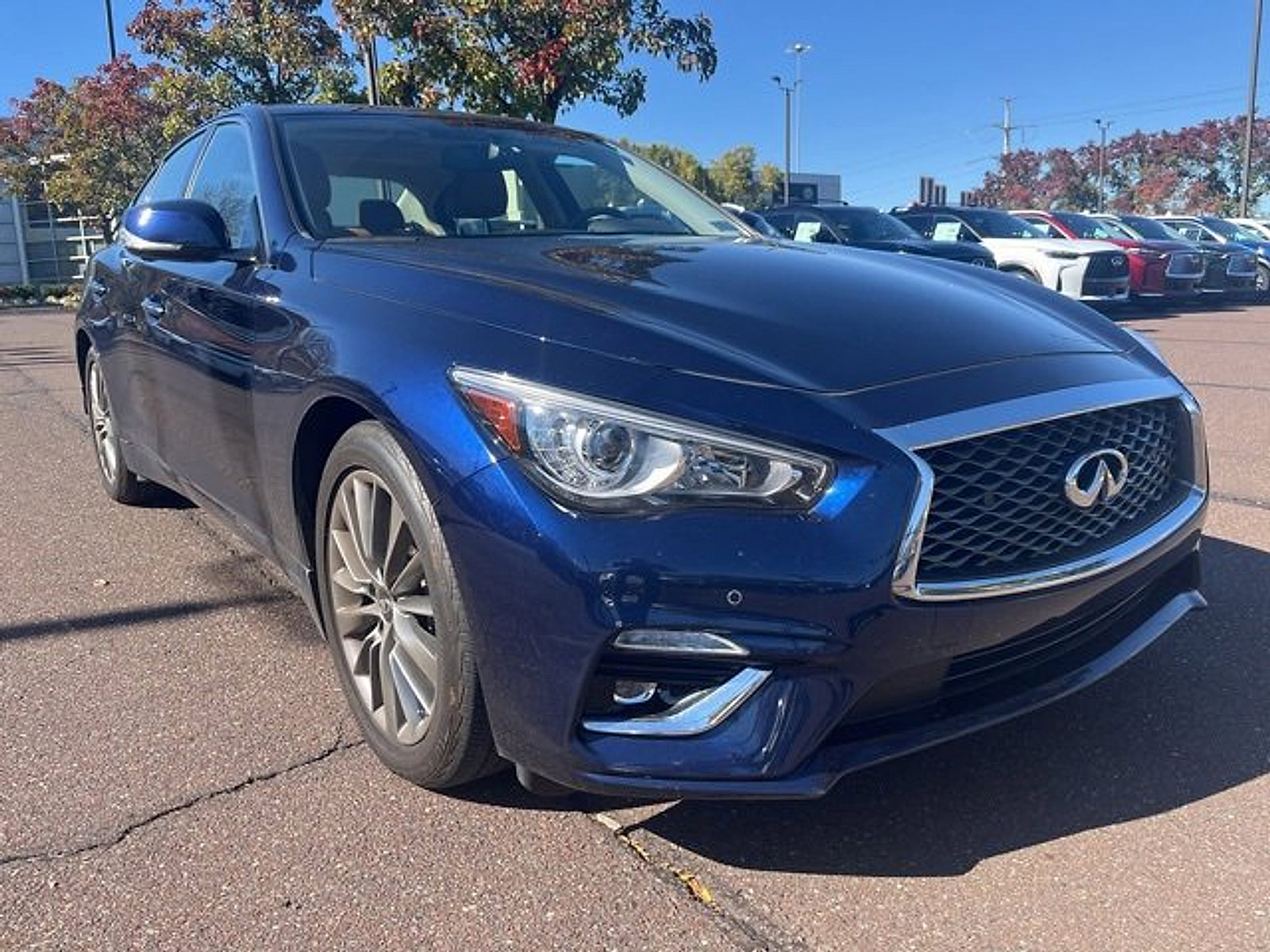Used 2023 INFINITI Q50 Luxe w/ Cargo Package