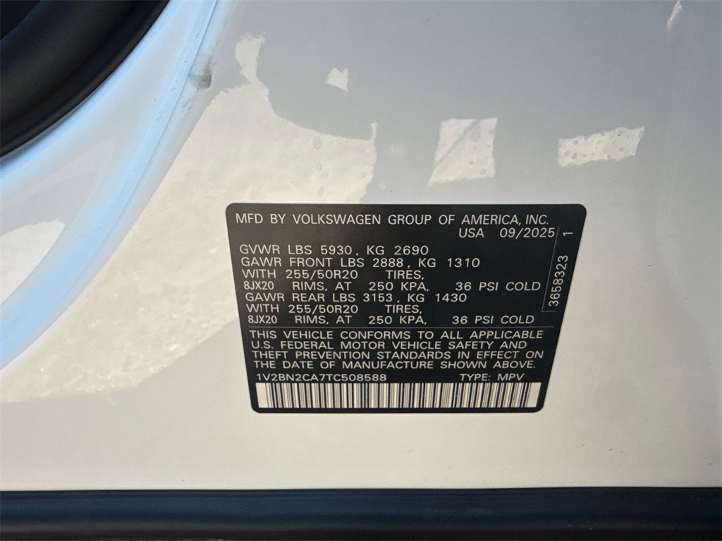 New 2026 Volkswagen Atlas SEL image 27