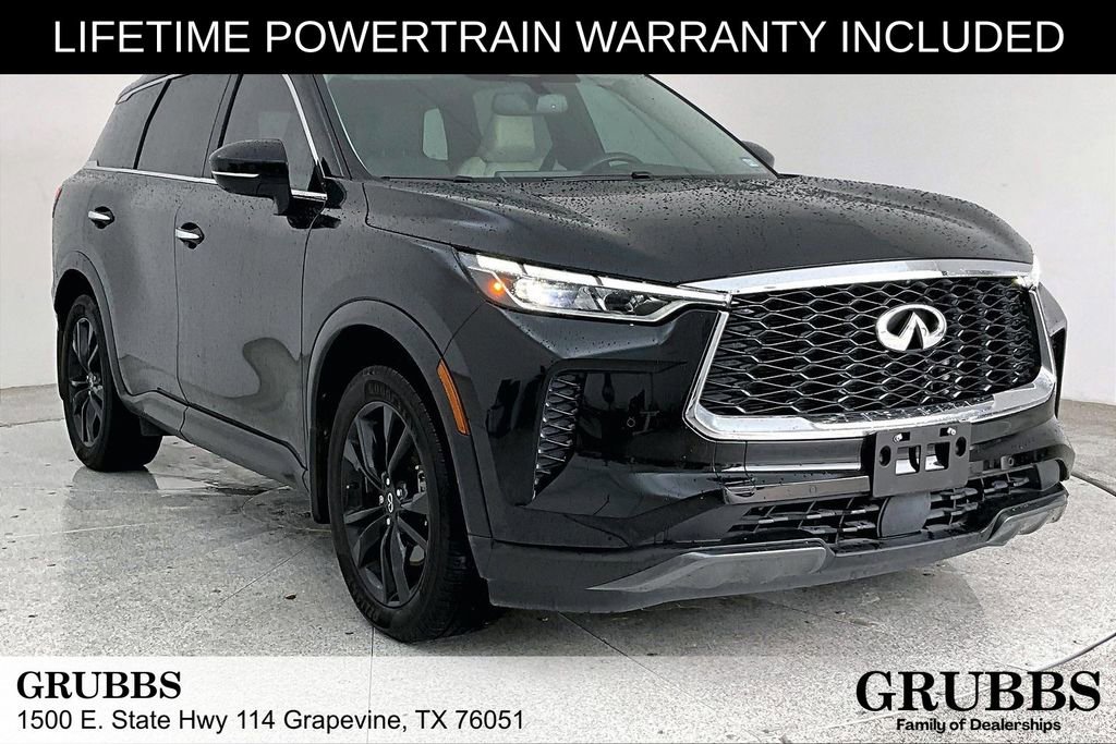 Certified 2022 INFINITI QX60 Luxe w/ Cargo Package FWD image 1