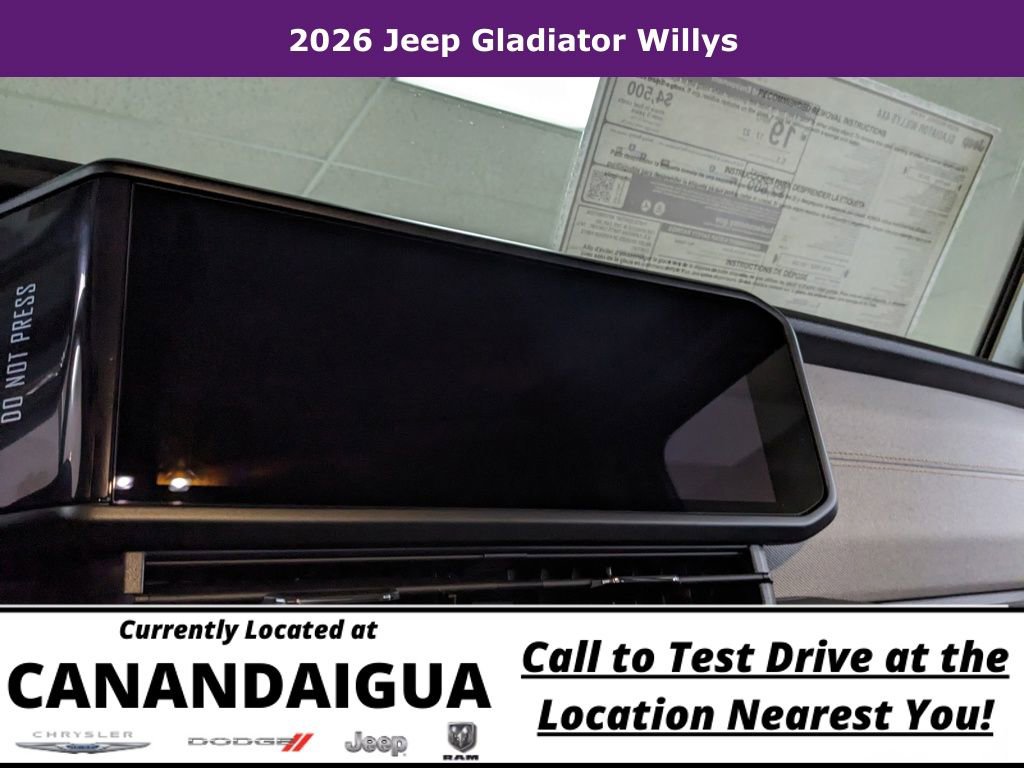 New 2026 Jeep Gladiator Willys image 17