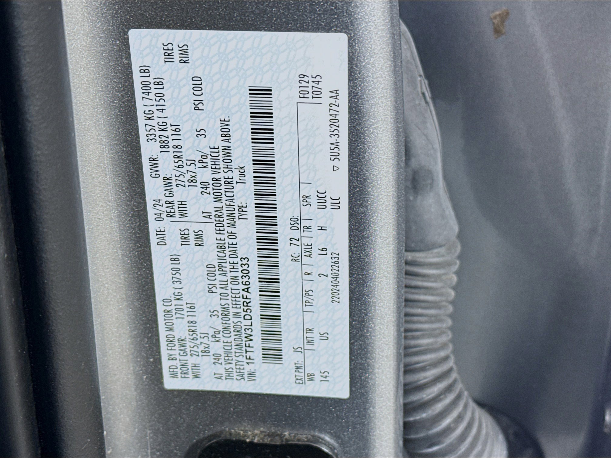 Used 2024 Ford F150 XLT w/ Mobile Office Package AWD/4WD image 29