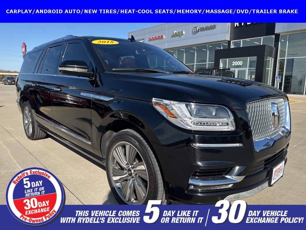 Used 2018 Lincoln Navigator L Reserve w/ Technology Package