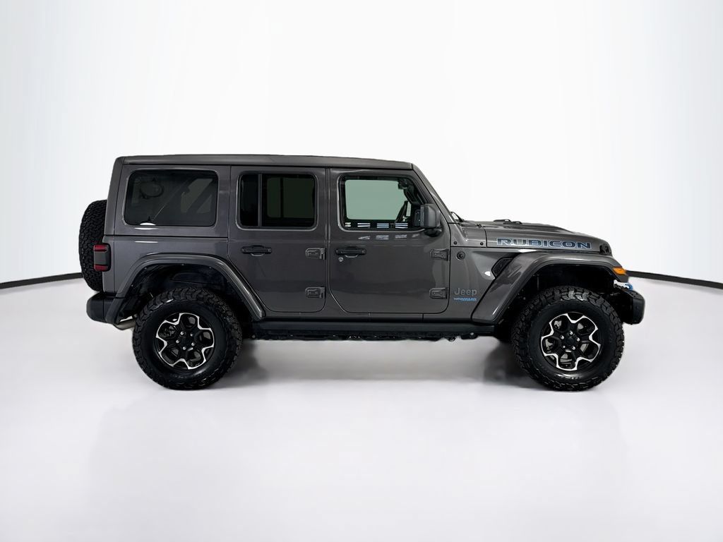 Used 2021 Jeep Wrangler Unlimited Rubicon 4xe w/ Steel Bumper Group AWD/4WD image 4