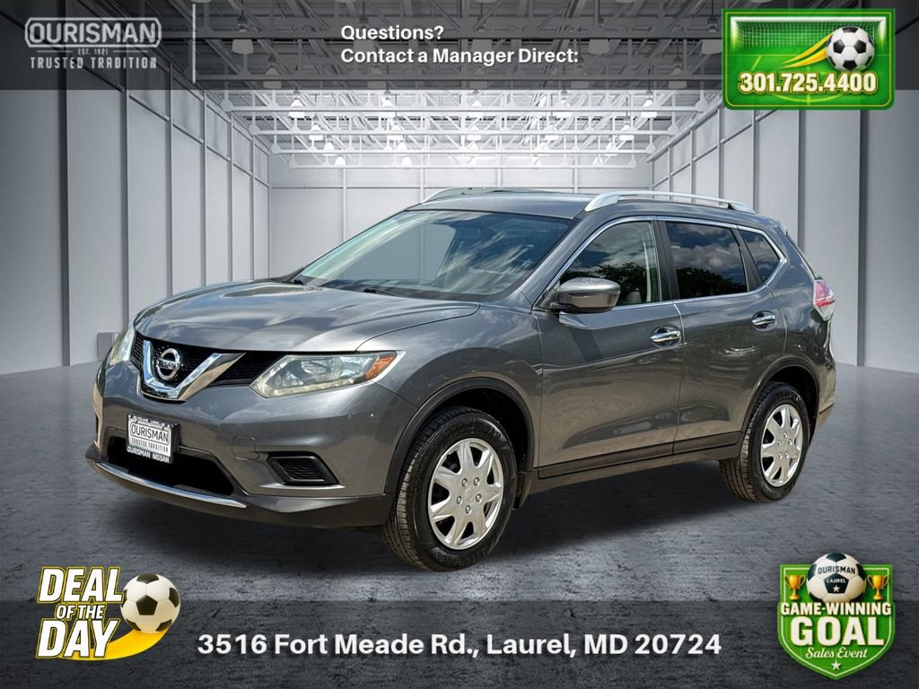 Used 2016 Nissan Rogue S w/ Appearance Package AWD/4WD image 2