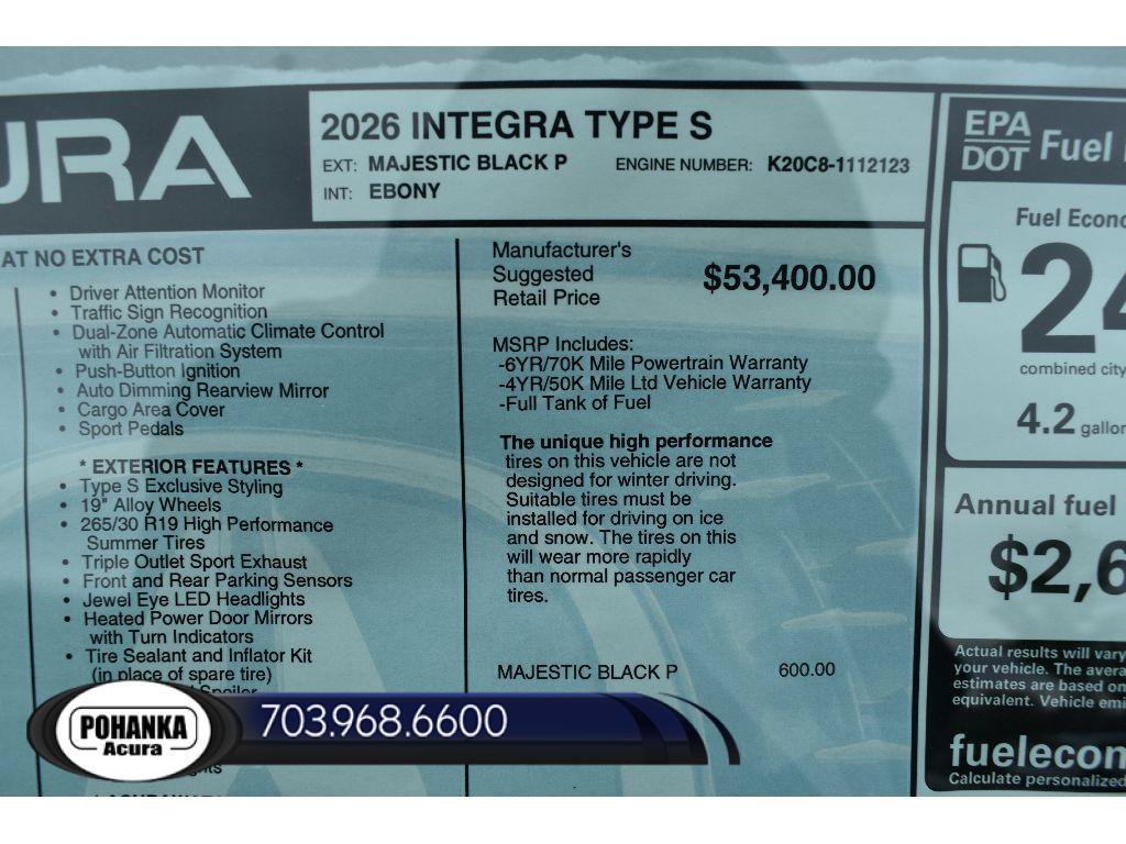 New 2026 Acura Integra Type S FWD image 34
