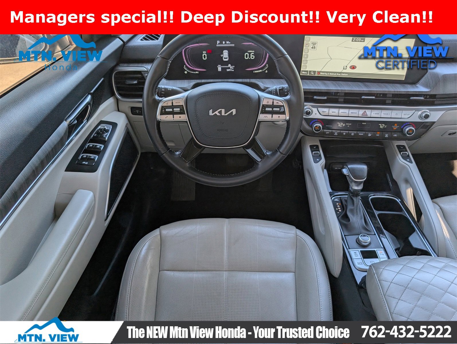 Used 2023 Kia Telluride EX w/ EX Captain's Chair Package image 8