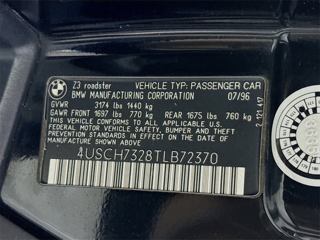 Used 1996 BMW Z3 1.9 image 35