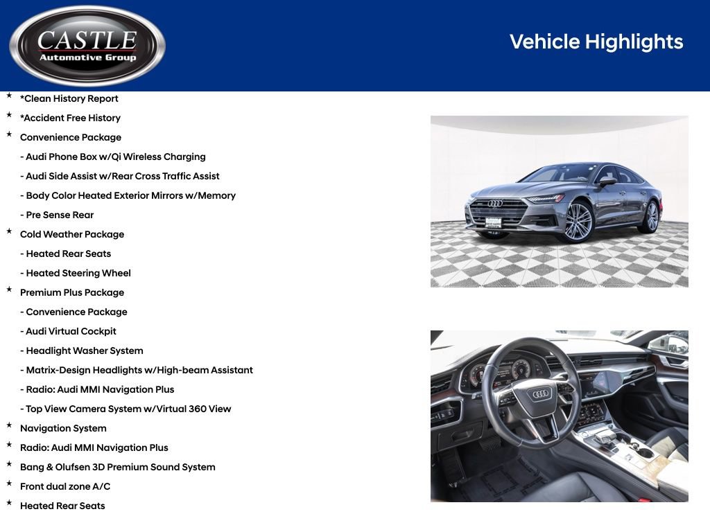 Used 2019 Audi A7 3.0T Premium Plus w/ Premium Plus Package image 4
