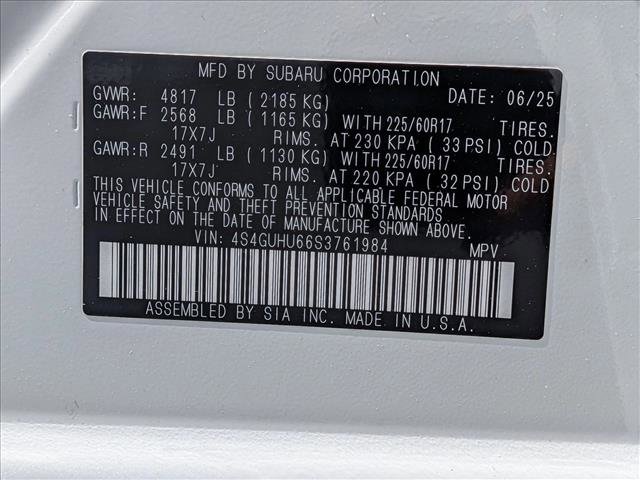Certified 2025 Subaru Crosstrek 2.5i Wilderness AWD/4WD image 24