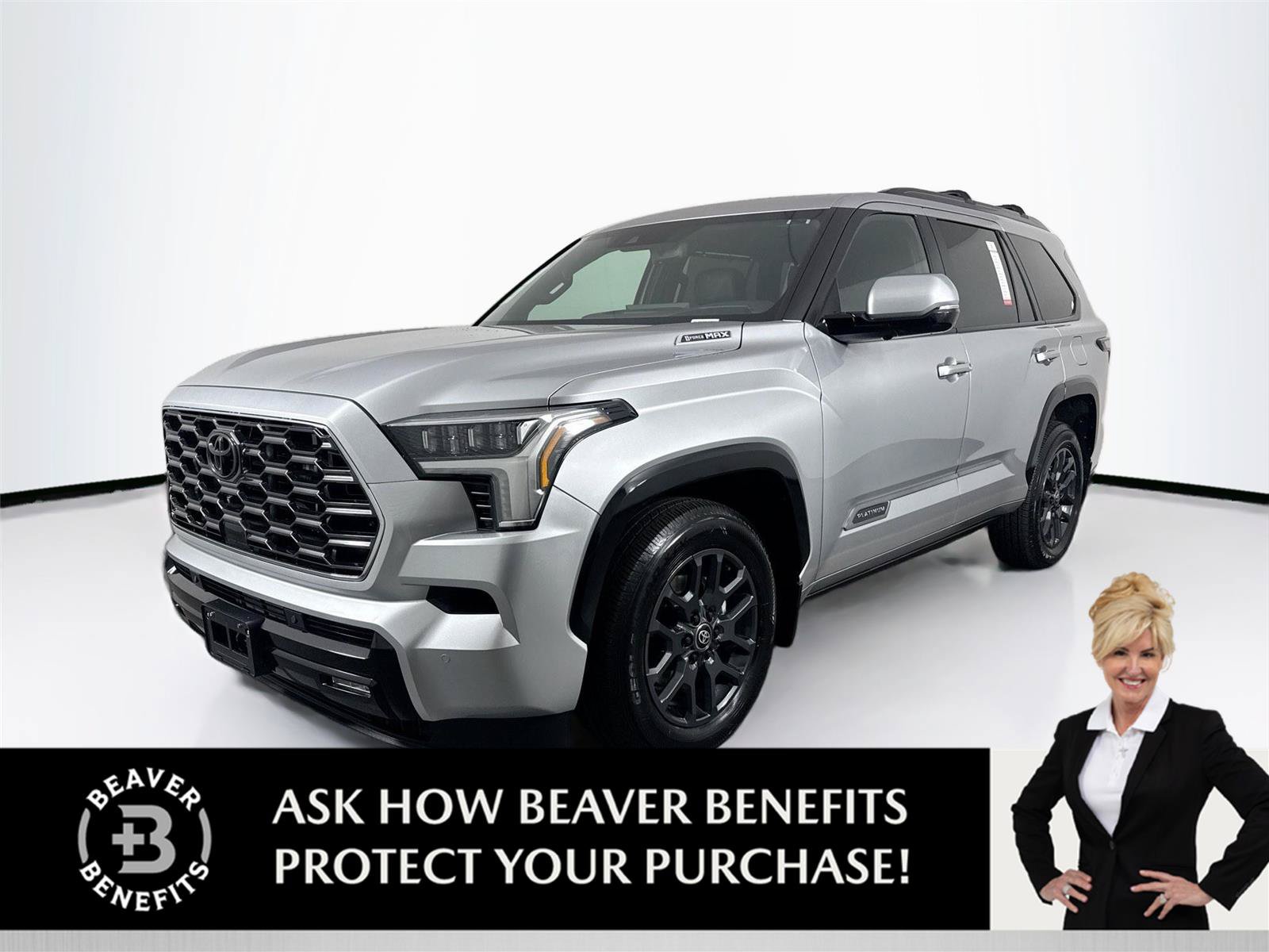 Certified 2025 Toyota Sequoia Platinum AWD/4WD image 1
