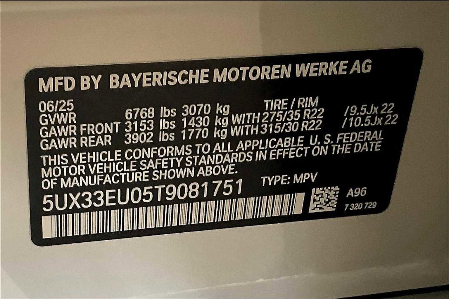 Certified 2026 BMW X5 M60i AWD/4WD image 18