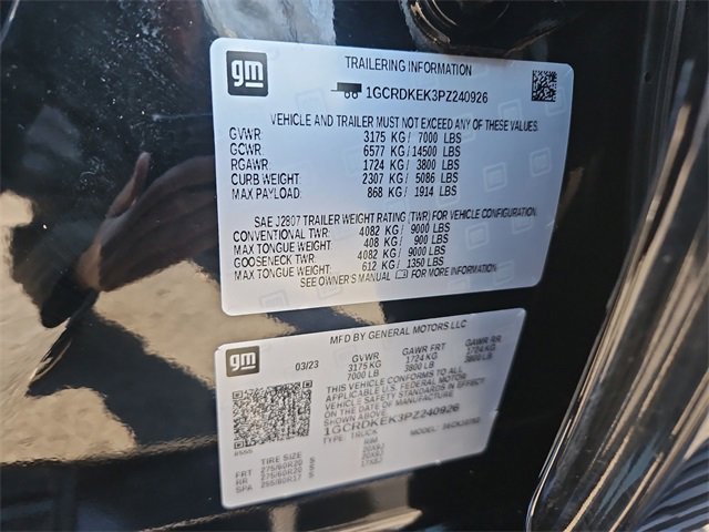 Certified 2023 Chevrolet Silverado 1500 LT image 33