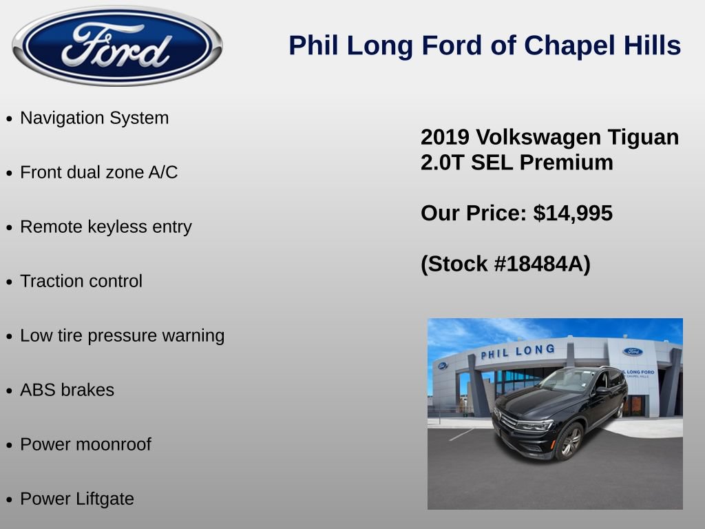 Used 2019 Volkswagen Tiguan SEL Premium AWD/4WD image 8
