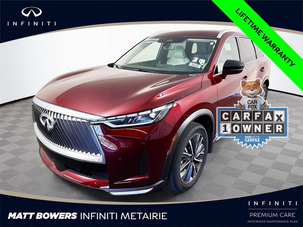 Certified 2026 INFINITI QX60 Luxe w/ Cargo Package FWD image 1
