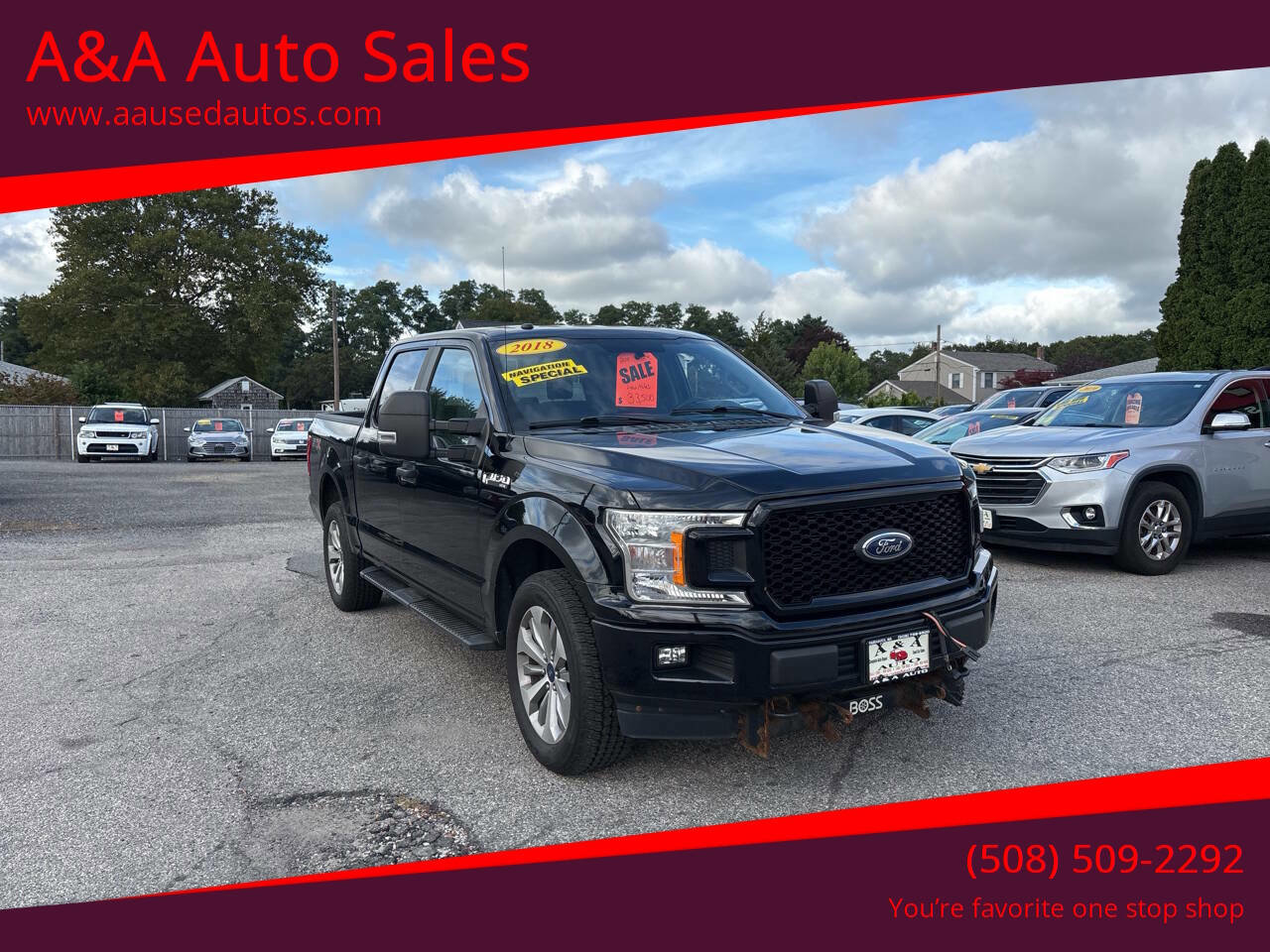 Used 2018 Ford F150 XL w/ Equipment Group 101A Mid image 1