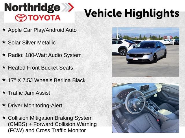Used 2025 Honda Accord SE image 2