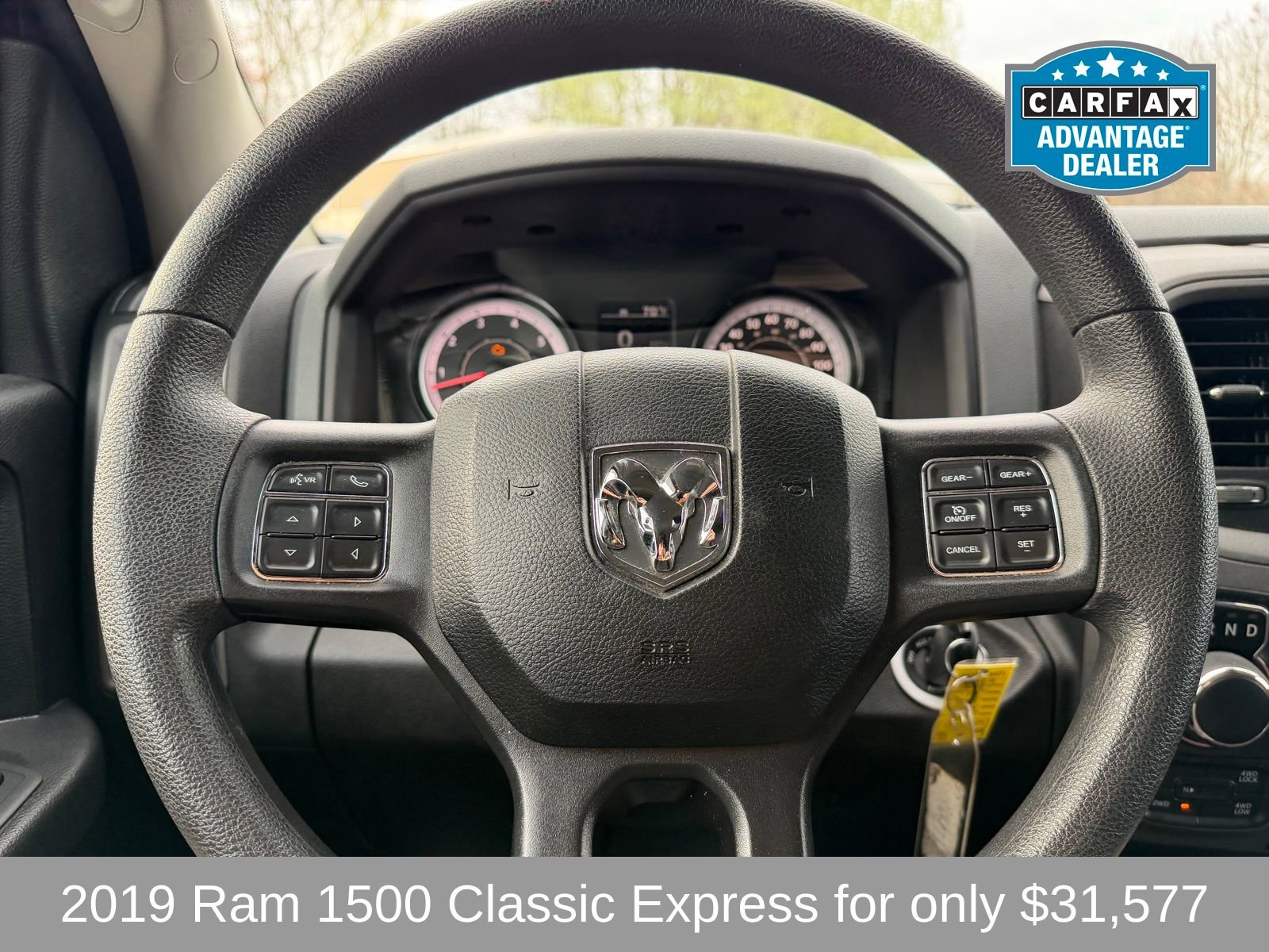 Used 2019 RAM 1500 Express w/ Hydro Blue Sport Package AWD/4WD image 12