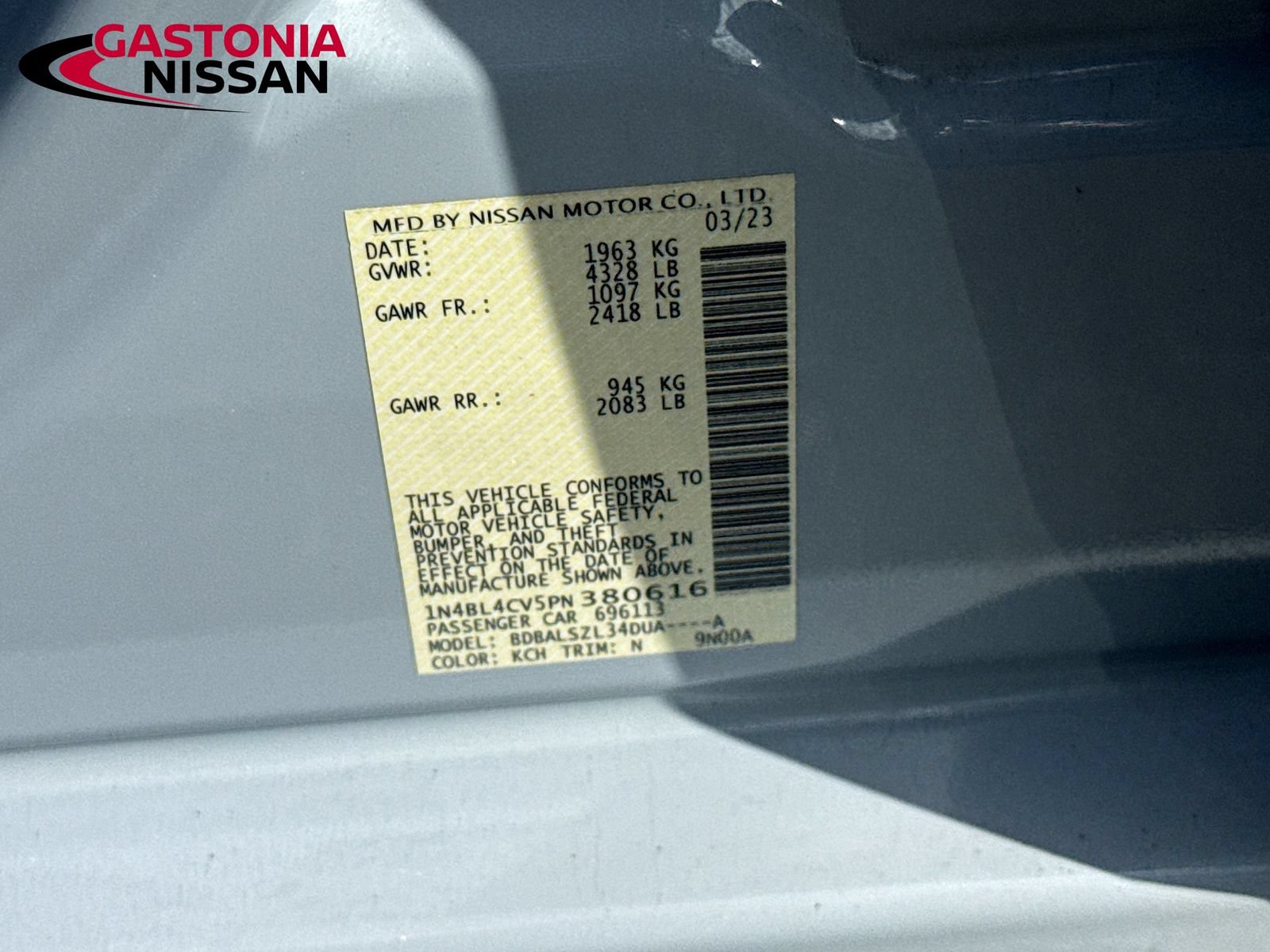 Used 2023 Nissan Altima 2.5 SR FWD image 38