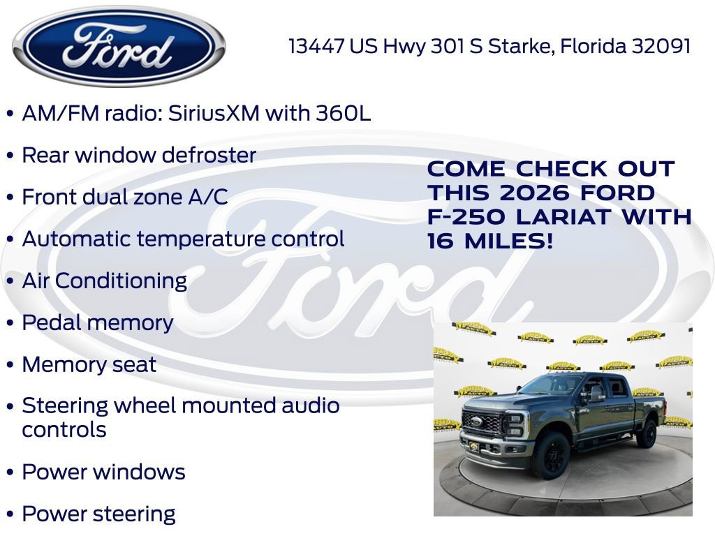 New 2026 Ford F250 Lariat image 30