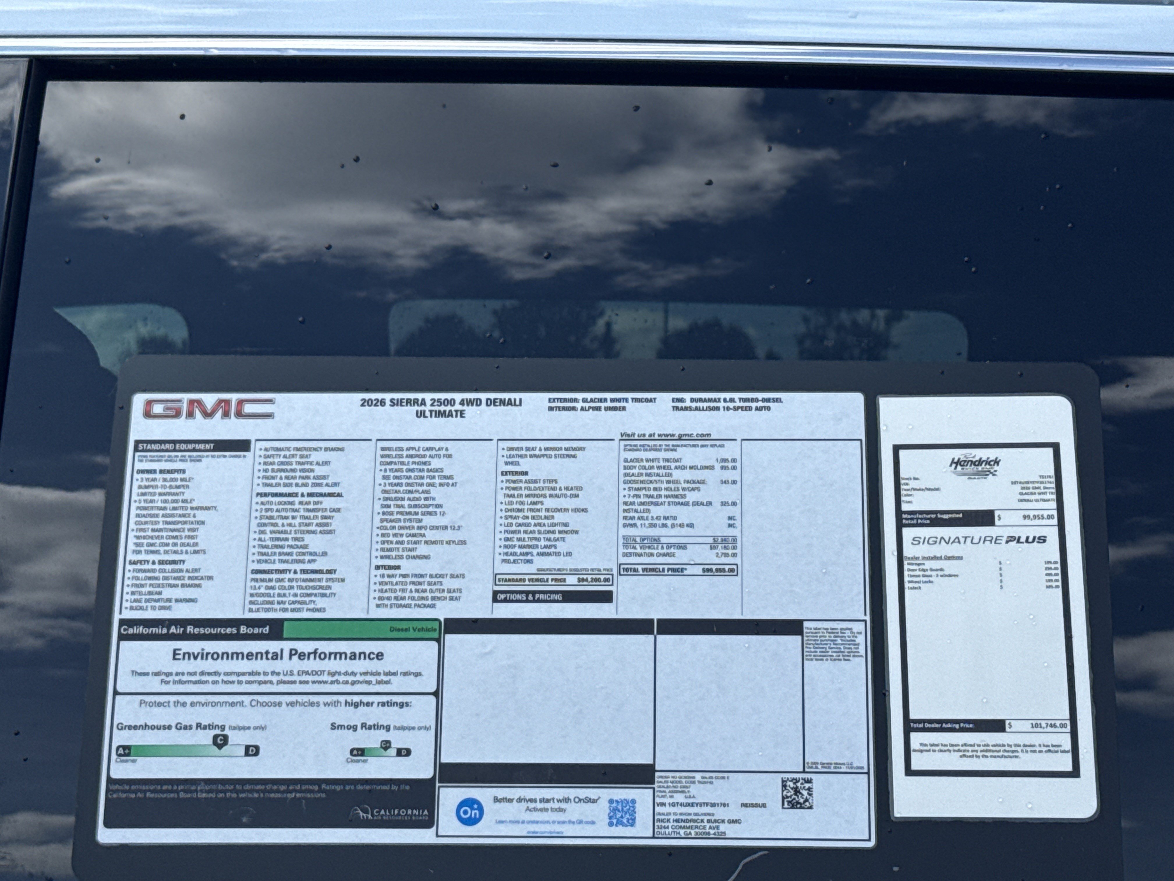 New 2026 GMC Sierra 2500 Denali Ultimate w/ LPO, Black Badging Package AWD/4WD image 39