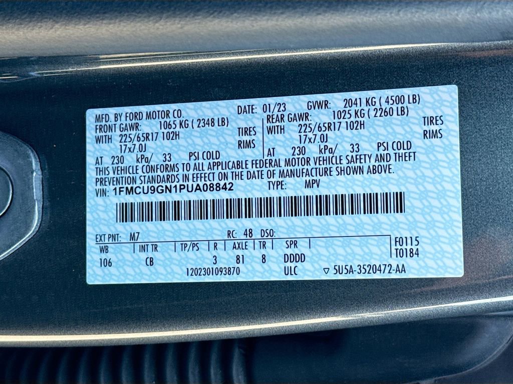 Used 2023 Ford Escape Active image 23