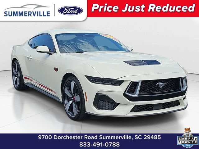 Certified 2025 Ford Mustang GT Premium w/ 60th Anniversary Package RWD image 1