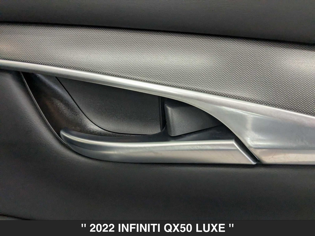 Used 2022 INFINITI QX50 Luxe w/ Appearance Package AWD/4WD image 30