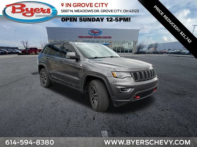 Used 2021 Jeep Grand Cherokee Trailhawk w/ Premium Lighting Group AWD/4WD image 1