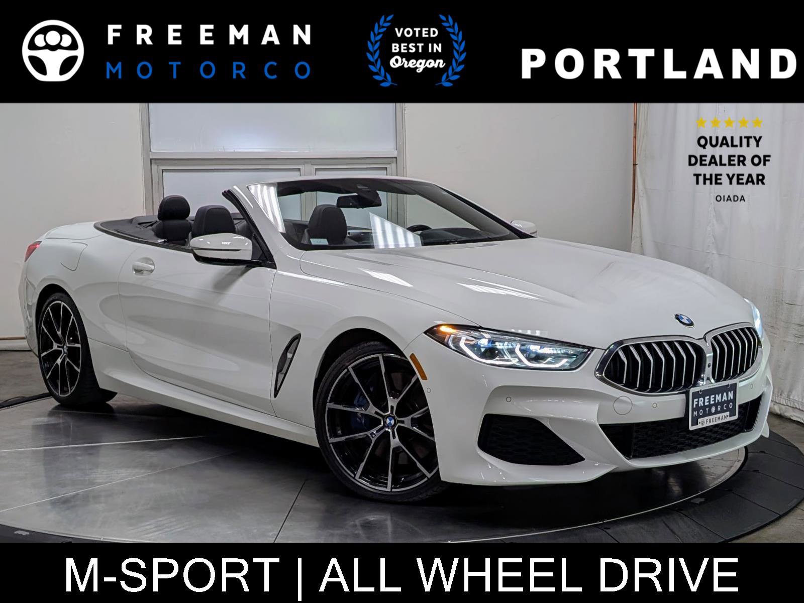 Used 2020 BMW 840i xDrive Convertible w/ M Sport Package AWD/4WD image 1