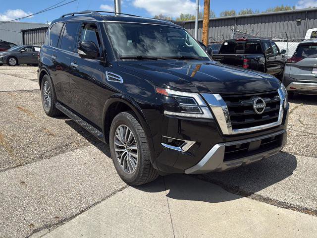 Certified 2023 Nissan Armada SL w/ Captain's Chairs Package AWD/4WD image 1
