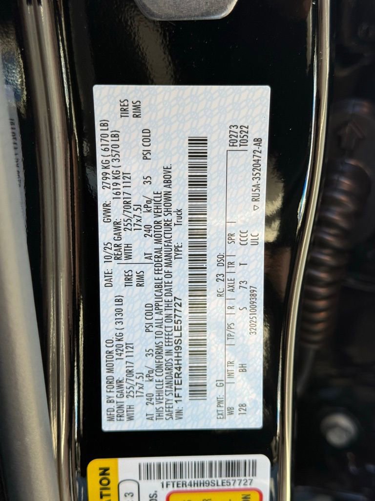 New 2025 Ford Ranger XLT w/ Equipment Group 301A High image 34