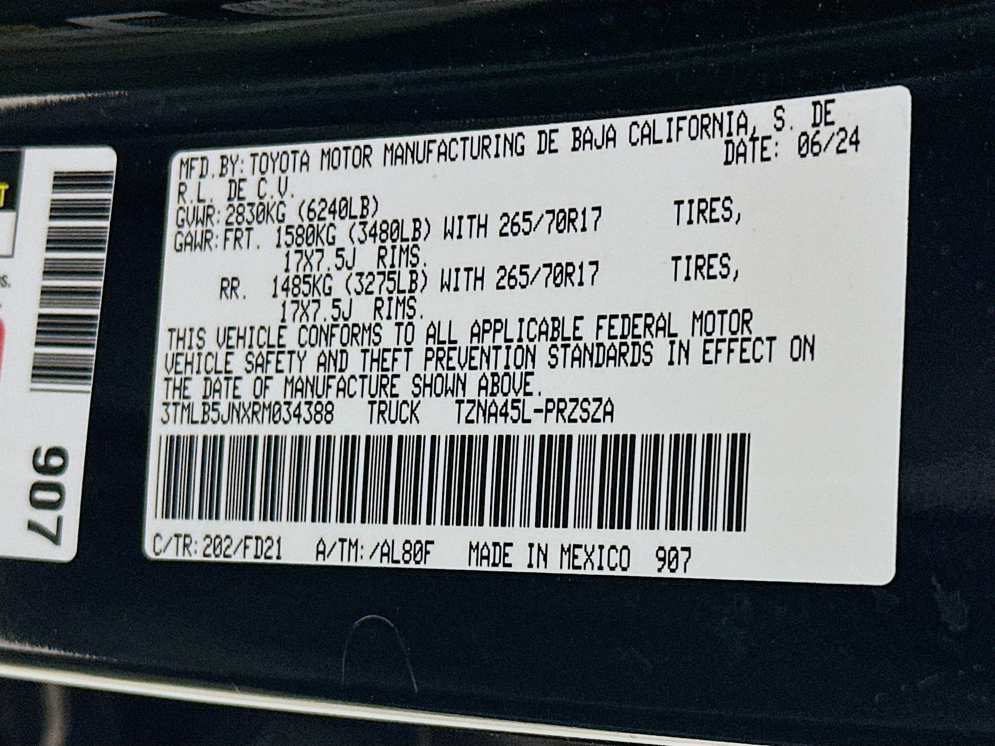 Used 2024 Toyota Tacoma TRD Off-Road image 12