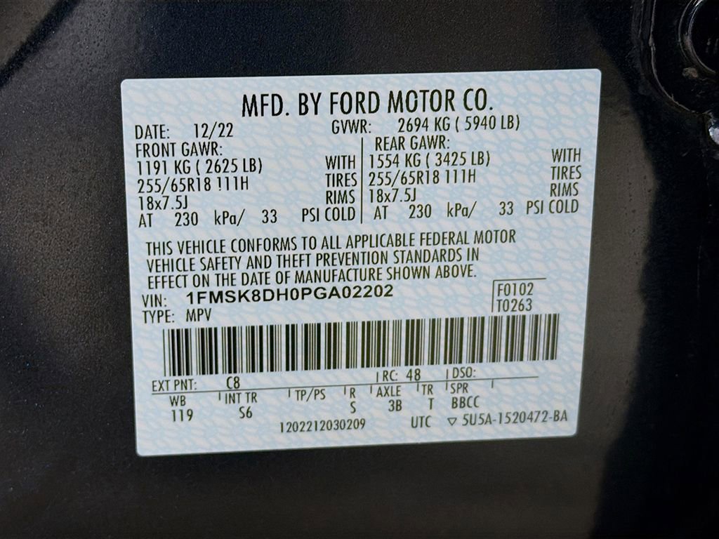 Used 2023 Ford Explorer XLT w/ Equipment Group 202A image 37