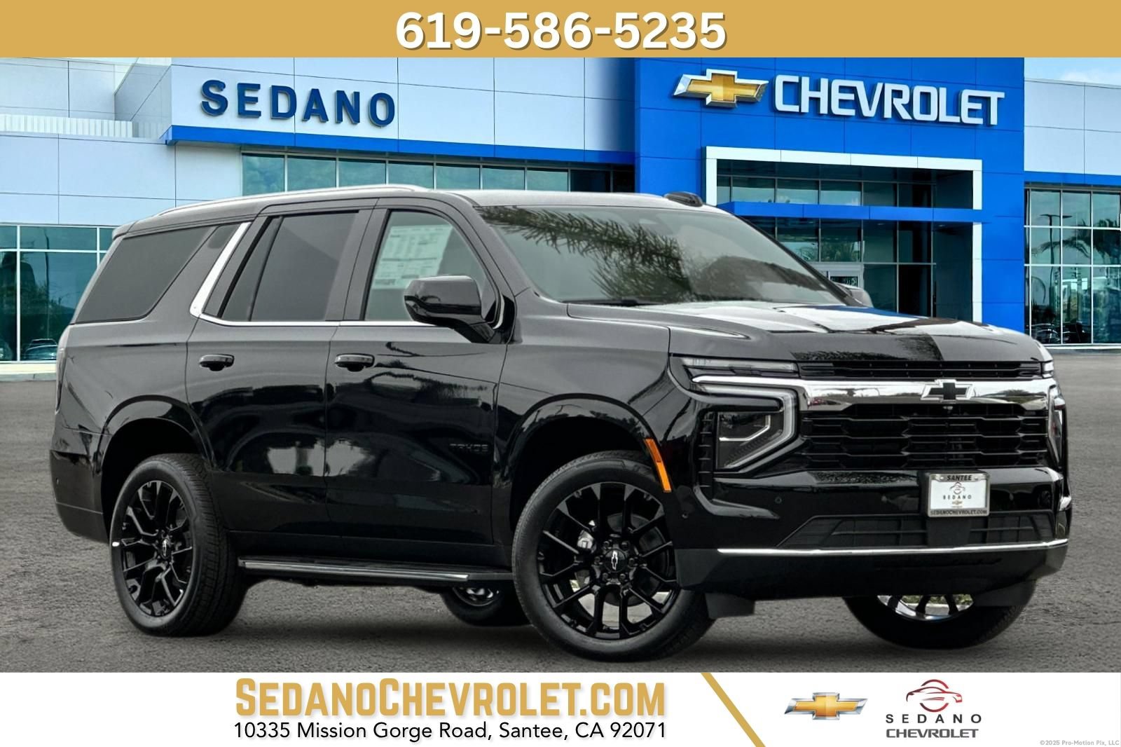 New 2026 Chevrolet Tahoe LS w/ LPO, Dark Essentials Package RWD image 1