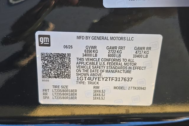 New 2026 GMC Sierra 3500 Denali Ultimate w/ LPO, Black Badging Package AWD/4WD image 35
