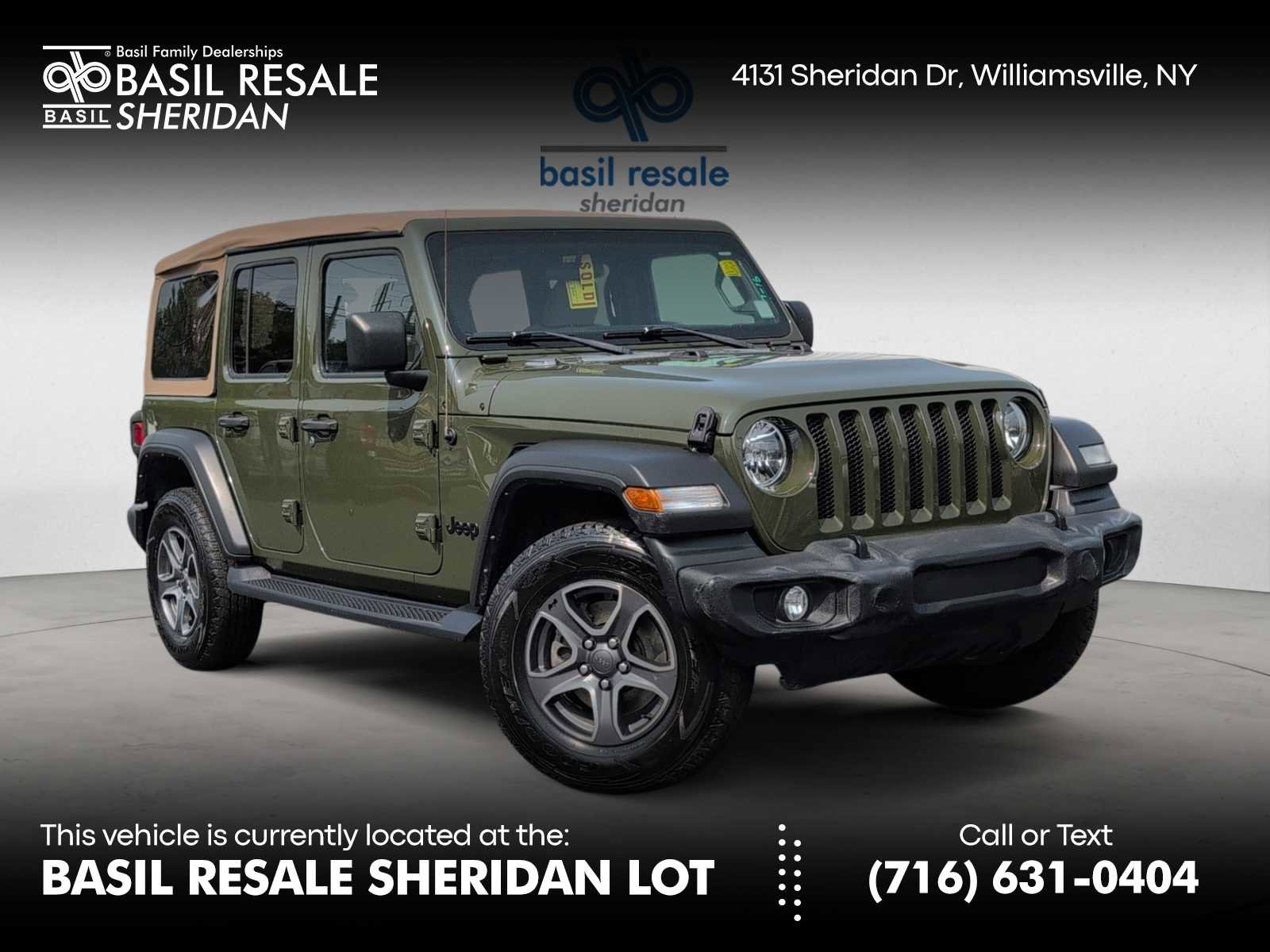 Used 2021 Jeep Wrangler Unlimited Sport
