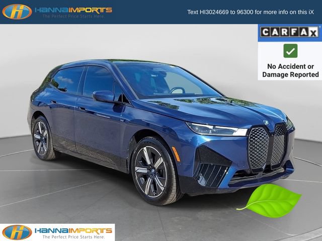 Used 2024 BMW iX xDrive50 w/ Sport Package AWD/4WD image 1