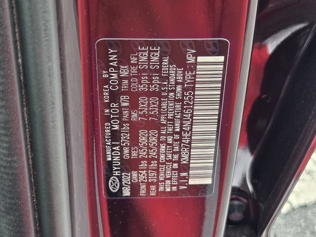 Used 2022 Hyundai Palisade Calligraphy w/ Cargo Package FWD image 40