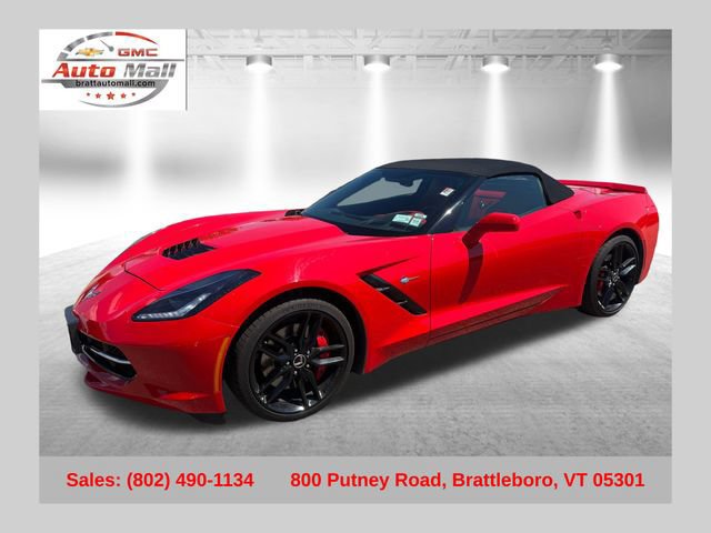 Used 2014 Chevrolet Corvette Stingray Convertible w/ 3LT Preferred Equipment Group RWD image 1