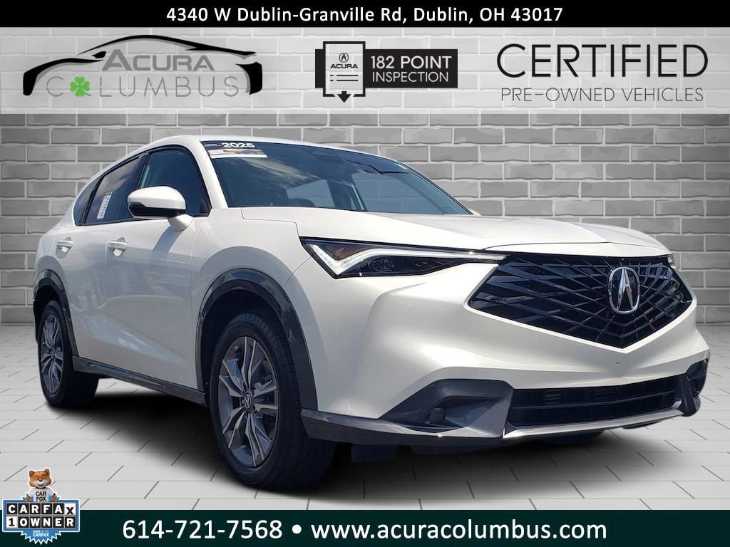 Certified 2025 Acura ADX AWD