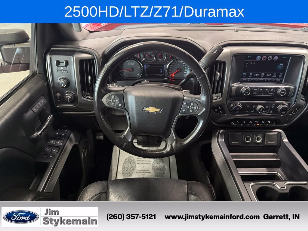 Used 2017 Chevrolet Silverado 2500 LTZ w/ Duramax Plus Package AWD/4WD image 33