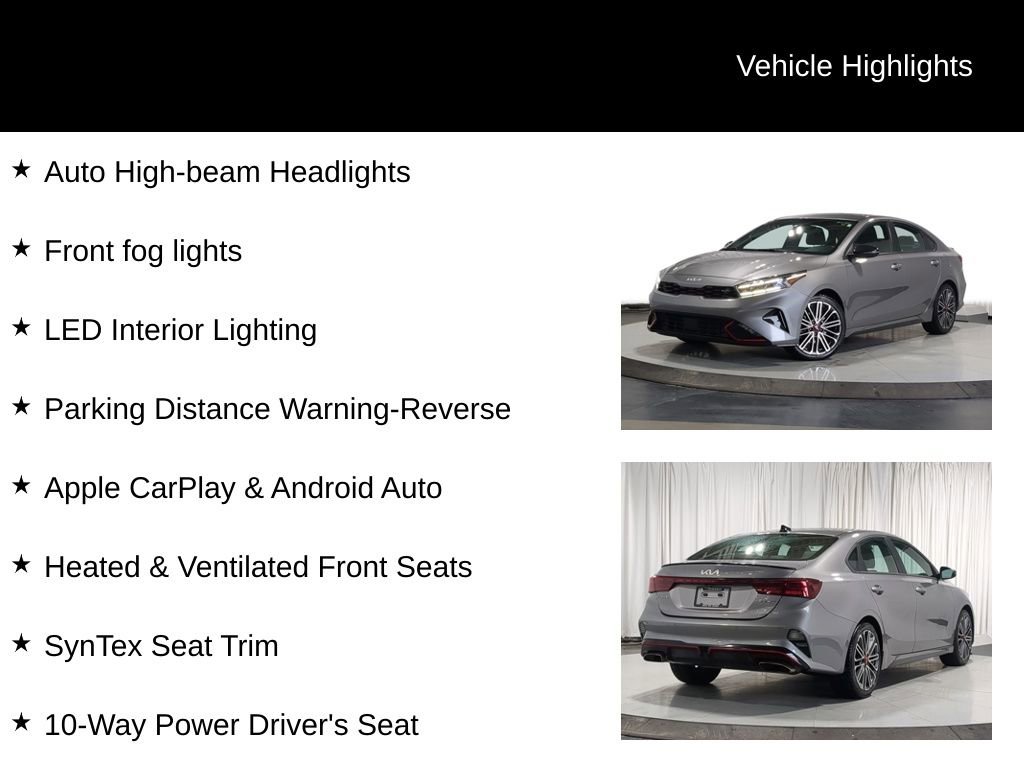 Used 2023 Kia Forte GT w/ GT2 Package image 19