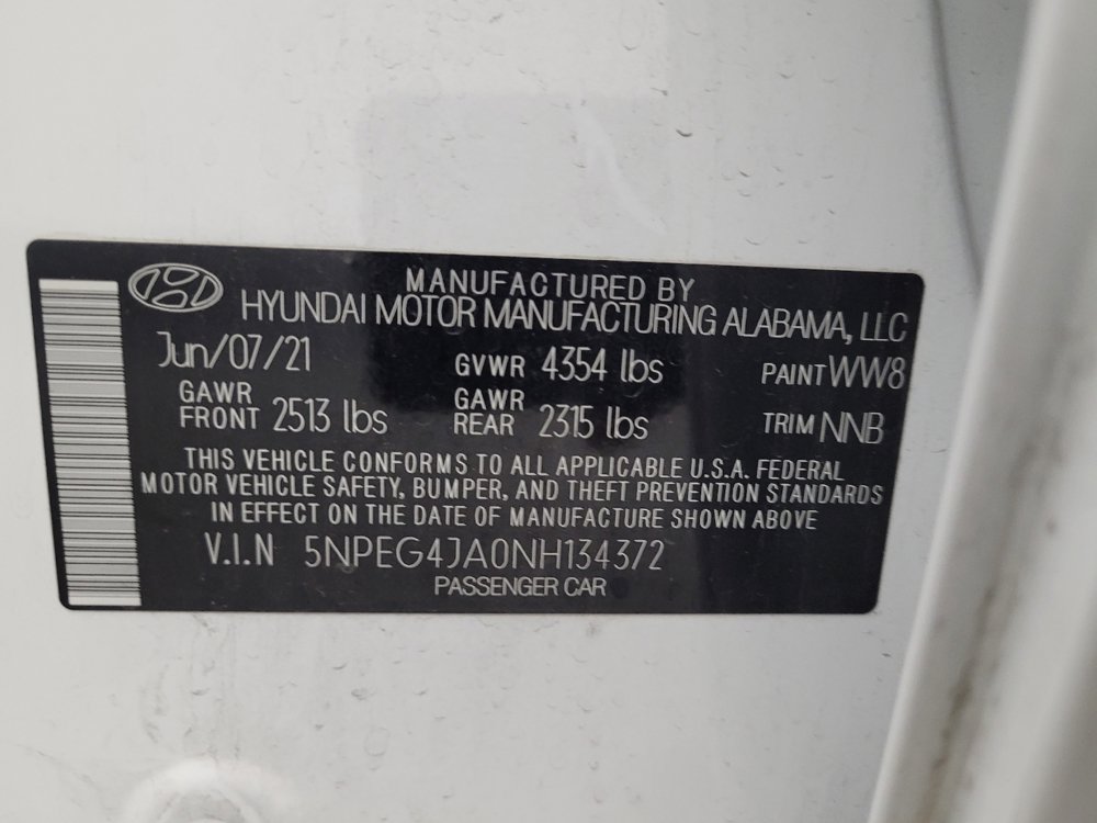 Used 2022 Hyundai Sonata SE FWD image 33