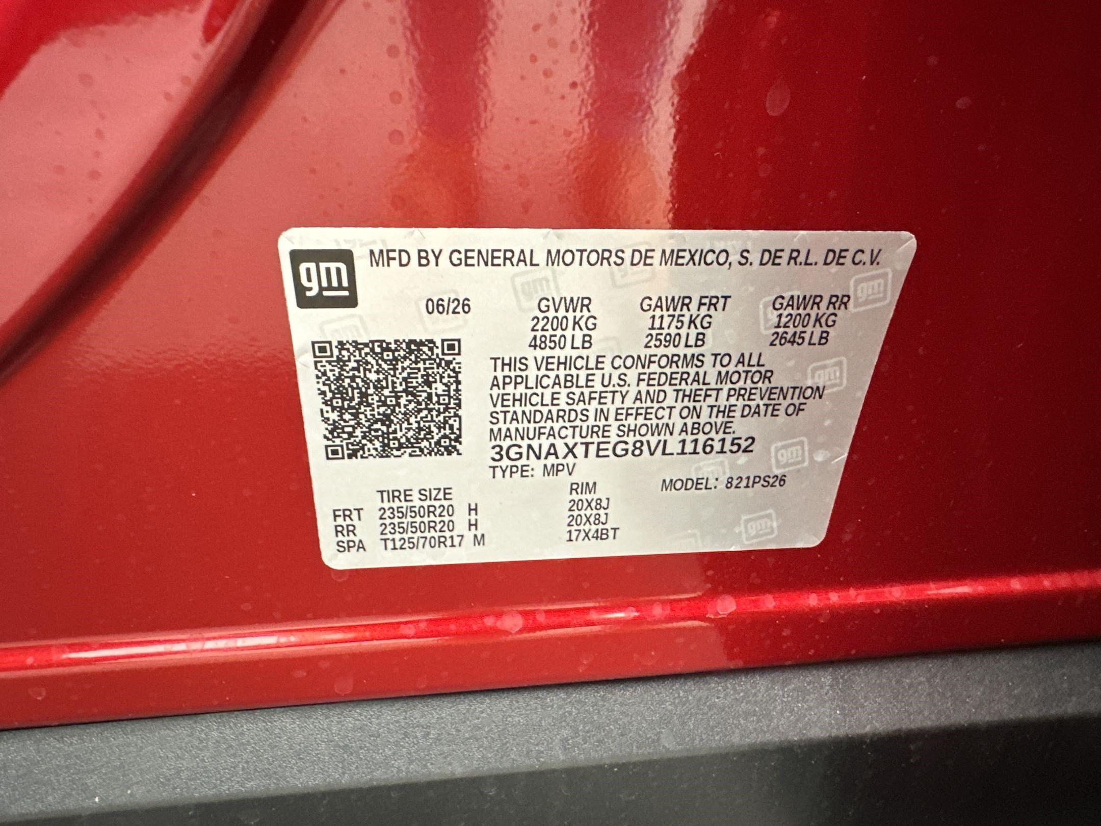 New 2027 Chevrolet Equinox RS w/ LPO, Floor Liner Package AWD/4WD image 28